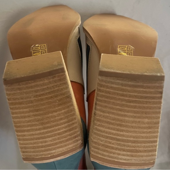 Jeffrey. Campbell RARE PATCHWORK CALIMITY KNEE HIGH HEEL BOOTS 8 HOT! - Picture 11 of 15